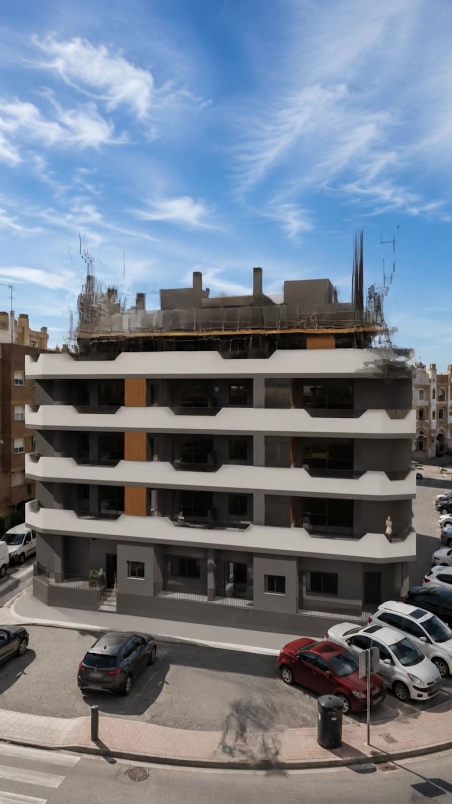 Sea Essence 2 Santa Pola — widok inwestycji od ulicy
