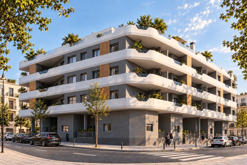 Sea Essence 2 Santa Pola — façade of the new apartment building
